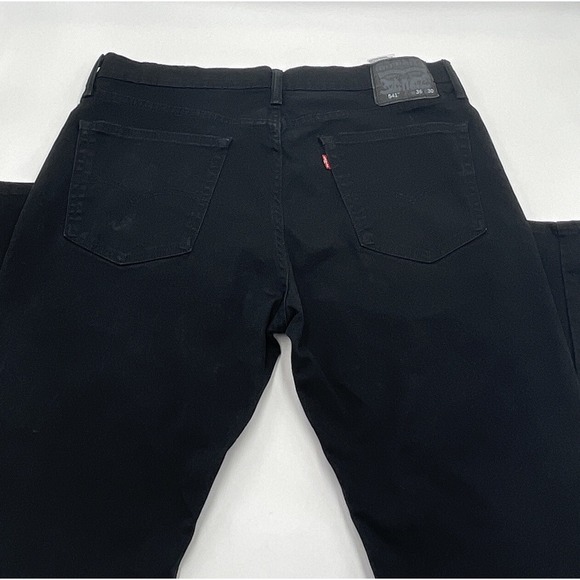 Levi's Strauss Co 541 Mens Black Wash Jeans Size 36x30 Not Faded C353 - Picture 6 of 6